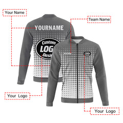 Custom Jacket Bomber Full-Snap Varsity Letterman Personalized Jacket PR092-D020346-9