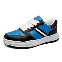 Custom Blue Black Carolina Shoes Personalized Sneaker FN032-D020389-5