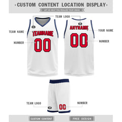 Custom White Bronze Washington City Edition Personalized Reversible Basketball Set Sports Basketball Jersey BBJ01R-D0610-30-COOLMAX
