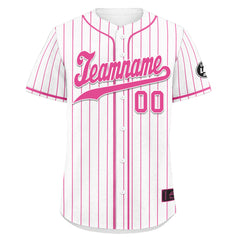 Custom Stripe Fashion Personalized Authentic Baseball Jersey BSBJ01-E025078-7