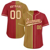 Custom Stripe Fashion Personalized Authentic Baseball Jersey BSBJ01-E06043-12