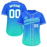 Custom Blue Cyan Fade Fashion Personalized Authentic Baseball Jersey BSBJ01-D0a70d8