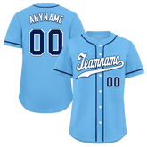 Custom Aqua Classic Style White Personalized Authentic Baseball Jersey BSBJ01-bd0fa0d