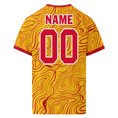 Custom Spain 2026 World Cup Football Shirt Customized Soccer Jersey for Fans Add Your Name & Number FZ190-F028084-1