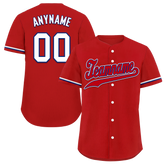 Custom Red Classic Style Red Personalized Authentic Baseball Jersey BSBJ01-bd0facd