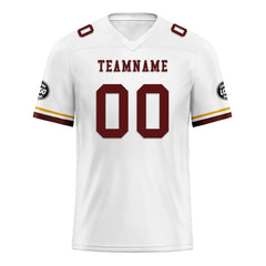 Custom White Washington Personalized Authentic Football Jersey FBJ02-D020263-31