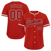 Custom Red Classic Style Red Personalized Authentic Baseball Jersey BSBJ01-bd0fab7