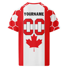 Custom Canada 2026 World Cup Football Shirt Customized Soccer Jersey for Fans Add Your Name & Number FZ190-F023094-2