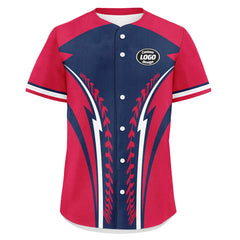 Custom Personalized Authentic Baseball Jersey BSBJ01-E023019-3