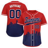 Custom Red Blue City Edition Personalized Authentic Baseball Jersey BSBJ01-D017123