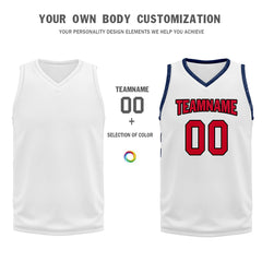 Custom White City Edition Personalized Sports Uniform Authentic Basketball Jersey BBJ01-D06101-30