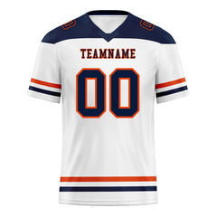 Custom Chicago Personalized Authentic Football Jersey FBJ02-E0607-21