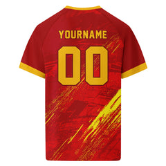 Custom Spain 2026 World Cup Football Shirt Customized Soccer Jersey for Fans Add Your Name & Number FZ190-F020047-1