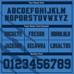 Custom Blue Deep Blue Tennessee High-Performance American Football Jersey FBJ06-D023001-32