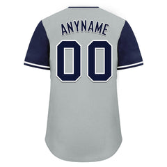 Custom Vintage Personalized Authentic Baseball Jersey BSBJ01-E025021-11