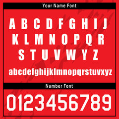 Custom Red Soccer Sets Jersey Personalized SCJ101-D28023