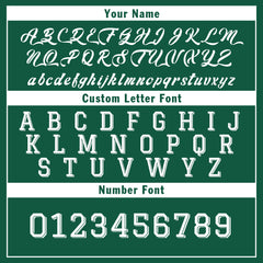 Custom Green White New York Jacket Bomber Full-Snap Varsity Letterman Personalized Jacket FZ005SX-D020290-28