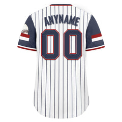 Custom Vintage Personalized Authentic Baseball Jersey BSBJ01-E025021-4