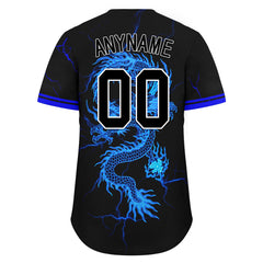 Custom Gothic Personalized Authentic Baseball Jersey BSBJ01-E06010