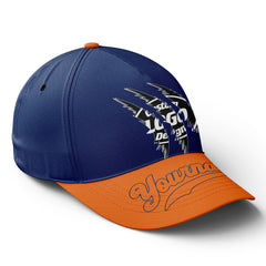 Custom Hat Sport Design Cap Stitched Adjustable Personalized YW061-E025019-12