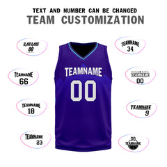 Custom Purple City Edition Personalized Sports Uniform Authentic Basketball Jersey BBJ01-D06101-29