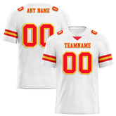 Custom White Classic Style Personalized Authentic Football Jersey FBJ02-bd0a70bd