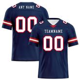 Custom Blue Classic Style Personalized Authentic Football Jersey FBJ02-bd0a70b0