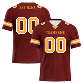 Custom Brown Classic Style Personalized Authentic Football Jersey FBJ02-bd0a70af