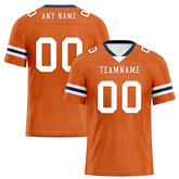 Custom Orange Classic Style Personalized Authentic Football Jersey FBJ02-bd0a70b8