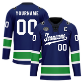 Custom Blue Green Personalized Hockey Jersey HCKJ01-D0a70dc