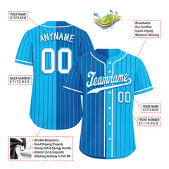 Custom Stripe Fashion Personalized Authentic Baseball Jersey BSBJ01-E06043-14