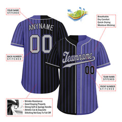 Custom Stripe Fashion Personalized Authentic Baseball Jersey BSBJ01-E06043-5