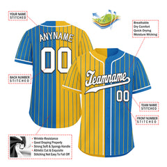 Custom Stripe Fashion Personalized Authentic Baseball Jersey BSBJ01-E06043-27