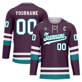 Custom Purple Personalized Hockey Jersey HCKJ01-D0a70d7