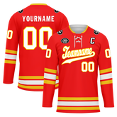 Custom Red Yellow Personalized Hockey Jersey HCKJ01-D0a70ce