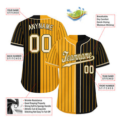 Custom Stripe Fashion Personalized Authentic Baseball Jersey BSBJ01-E06043-8