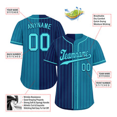 Custom Stripe Fashion Personalized Authentic Baseball Jersey BSBJ01-E06043-19
