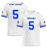 Custom Blue Indianapolis Personalized Authentic Football Jersey FBJ02-D020263-14