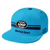 Custom Blue Tennessee Hat Sport Design Cap Stitched Adjustable Personalized PR067B-D020262-32