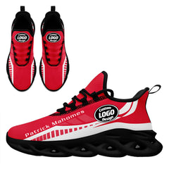 Custom Red White Kansas City Maxsoul Shoes Personalized Sneaker FN003-D020325-18