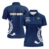 Personalized Golf Performance Polo Shirt, Custom Shirt for Players & Teams, Breathable Shirt for Golfers