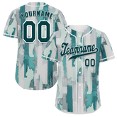 Custom Grey Graffiti Pattern Black Authentic Baseball Jersey