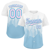 Custom White Aqua City Edition Pink Authentic Baseball Jersey BSBJ0a-bc0fbb7