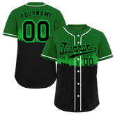 Custom Green Black City Edition Black Authentic Baseball Jersey BSBJ0a-bc0fbb9
