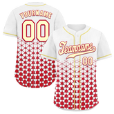 Custom White 3D Pattern Yellow Authentic Baseball Jersey BSBJ0a-bc0fbda