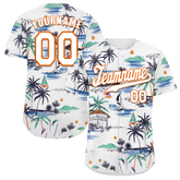 Custom White Hawaii White Authentic Baseball Jersey BSBJ0a-bc0fbff