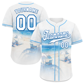 Custom White Blue Hawaii White Authentic Baseball Jersey BSBJ0a-bc0fb78