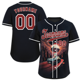 Custom Black Red Drift Fashion Red Authentic Baseball Jersey BSBJ0a-bc0fb87