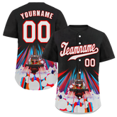 Custom Black White Drift Fashion White Authentic Baseball Jersey BSBJ0a-bc0fb90