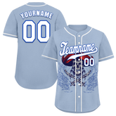 Custom Grey Skull Fashion White Authentic Baseball Jersey BSBJ0a-bc0fb9c